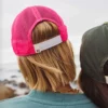 Casquette adulte Sunshine - rose fluo - 23 Degres | Manoir Plume