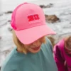 Casquette adulte Sunshine - rose fluo - 23 Degres | Manoir Plume