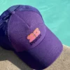 Casquette adulte Sunshine - violet foncé - 23 Degres | Manoir Plume