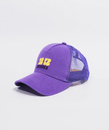 Casquette adulte Sunshine - violet foncé - 23 Degres | Manoir Plume