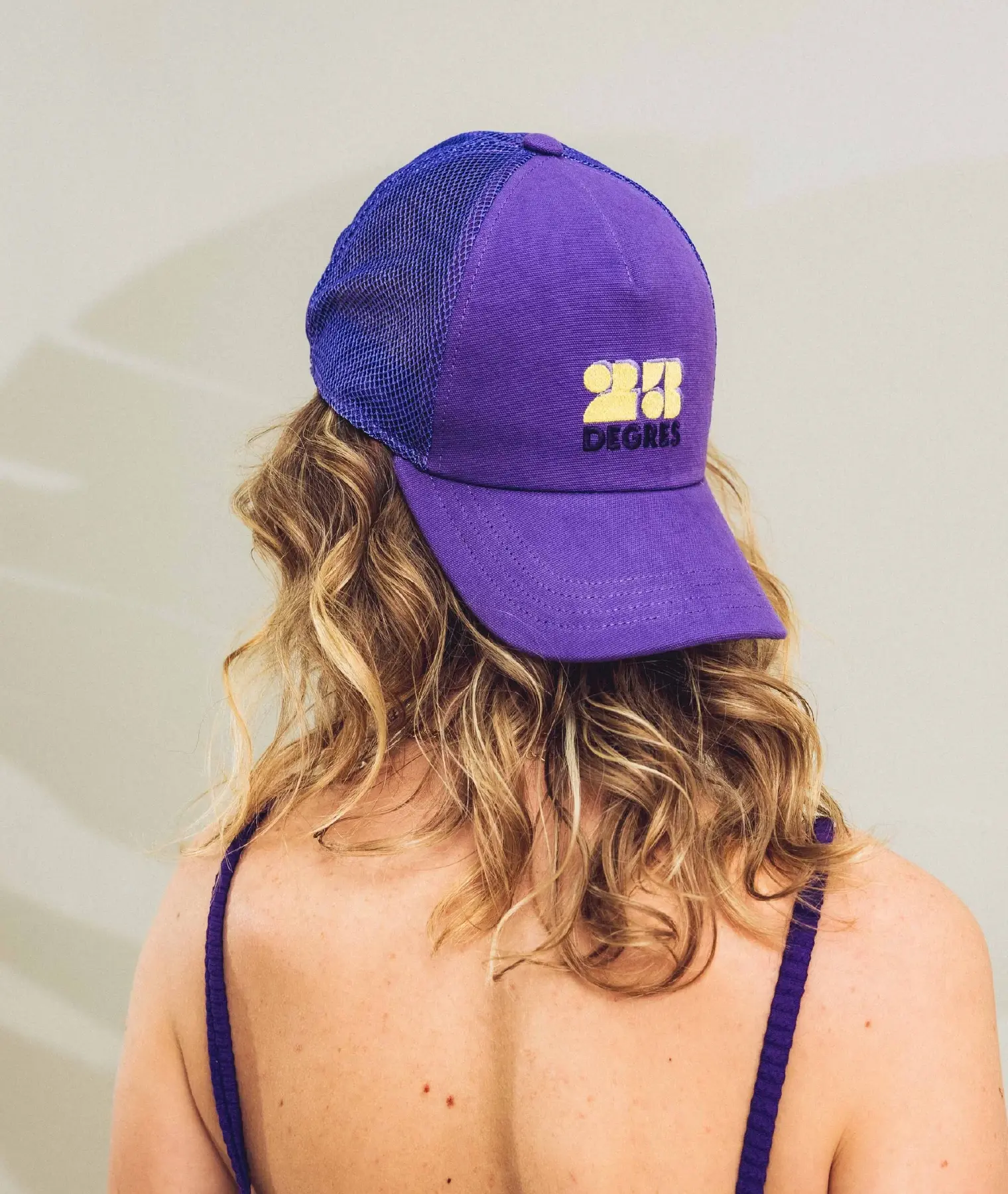 Casquette adulte Sunshine - violet - 23 Degres | Manoir Plume