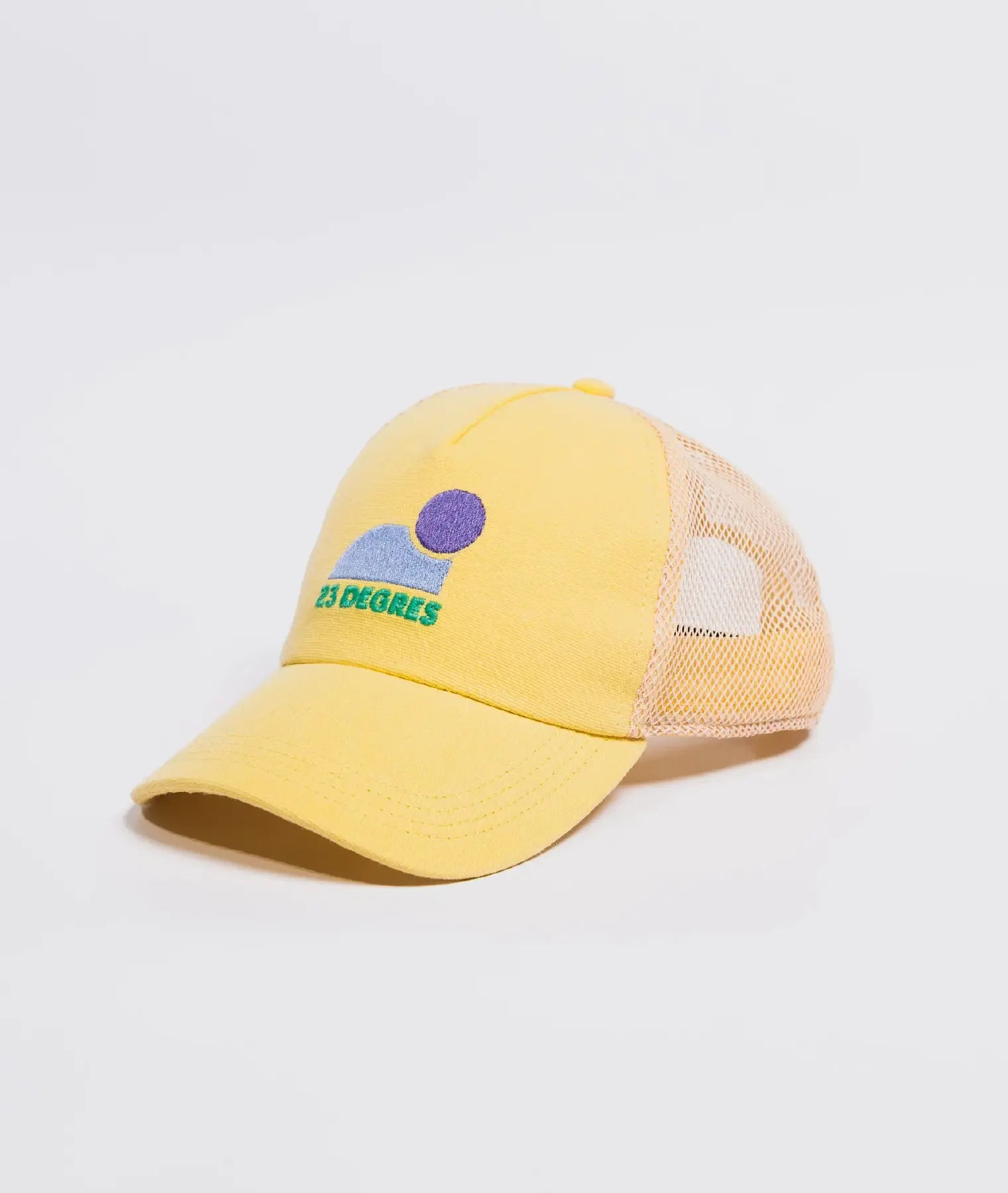 Casquette enfant Sunrise - jaune - 23 Degres | Manoir Plume