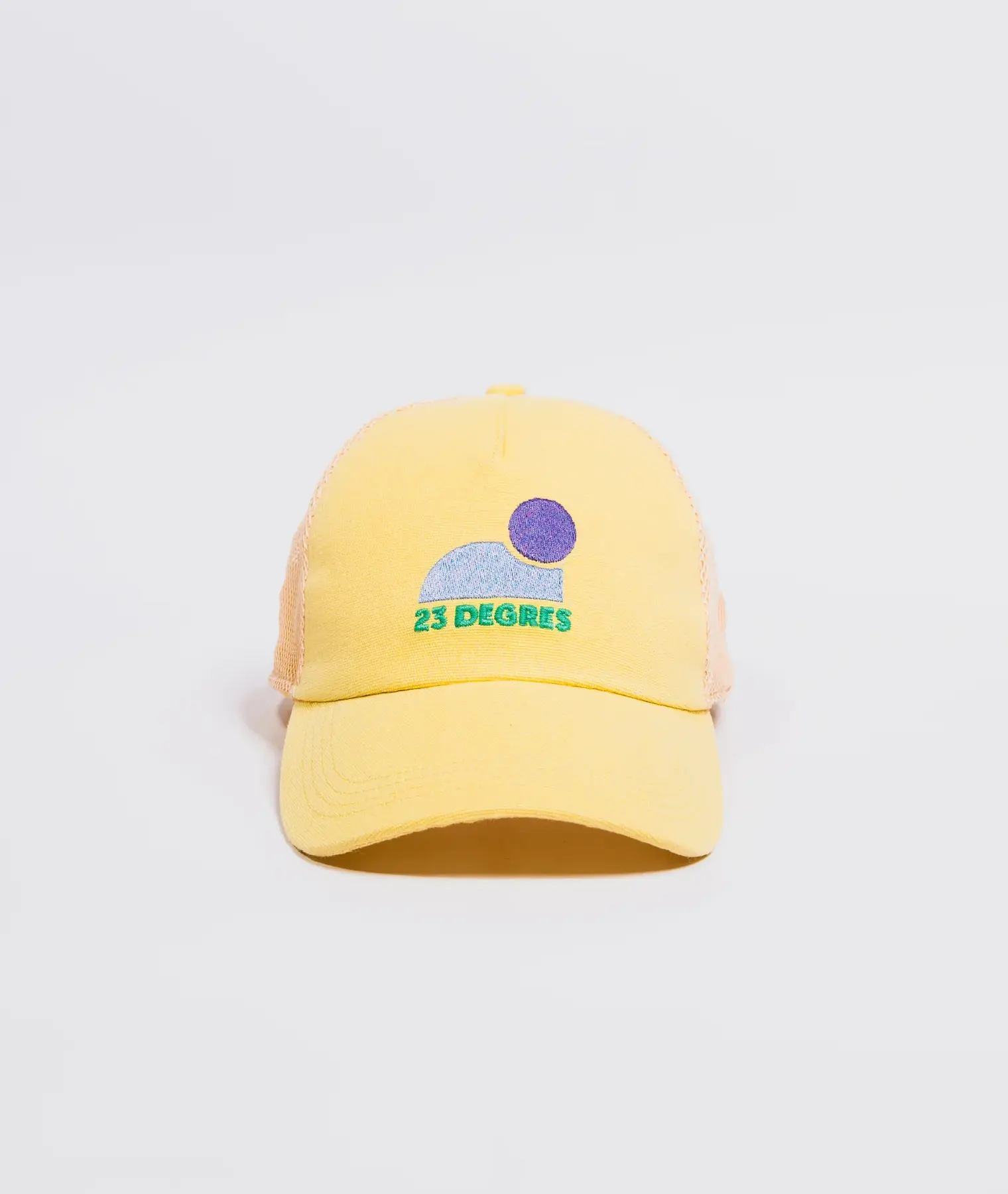Casquette enfant Sunrise - jaune - 23 Degres | Manoir Plume