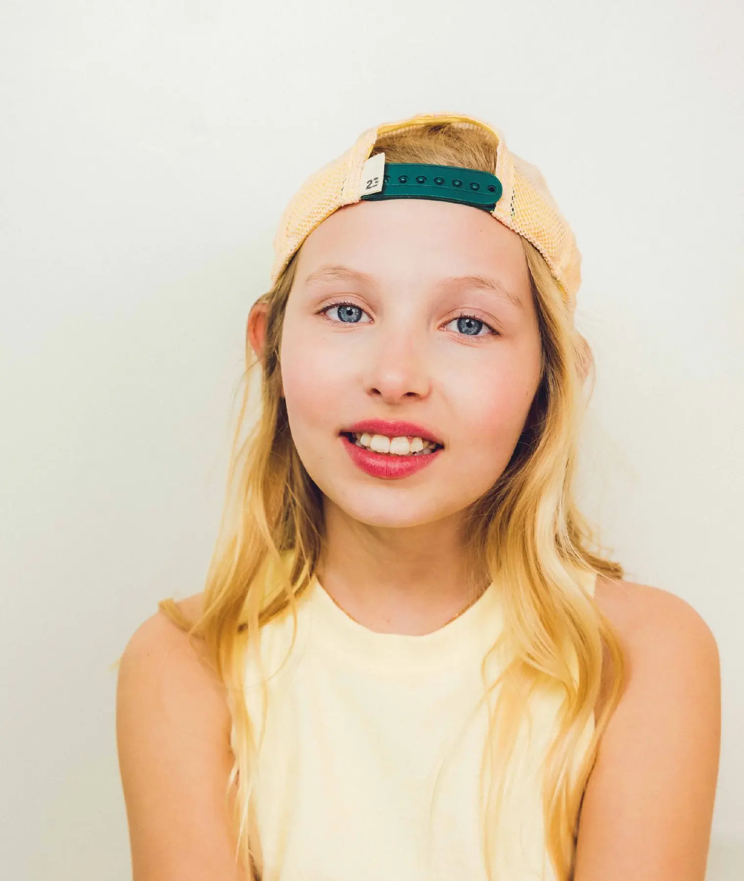 Casquette enfant Sunrise - jaune - 23 Degres | Manoir Plume