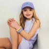Casquette enfant Sunrise - lilas - 23 Degres | Manoir Plume