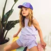 Casquette enfant Sunrise - lilas - 23 Degres | Manoir Plume