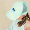 Casquette enfant Sunrise - vert menthe - 23 Degres | Manoir Plume