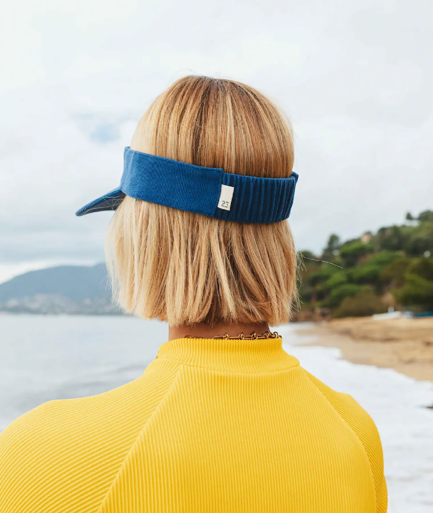 Visière adulte Sunset XS/S - bleu marine - 23 Degres | Manoir Plume