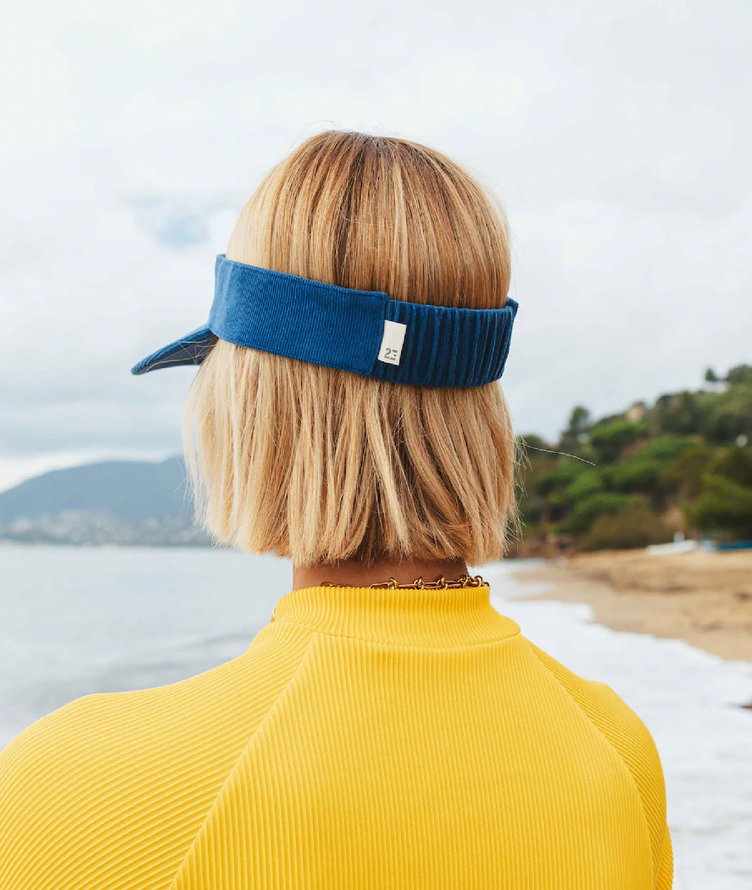 Visière adulte Sunset XS/S - bleu marine - 23 Degres | Manoir Plume