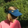 Visière adulte Sunset XS/S - bleu marine - 23 Degres | Manoir Plume Visière adulte Sunset XS/S - bleu marine - 23 Degres | Manoir Plume