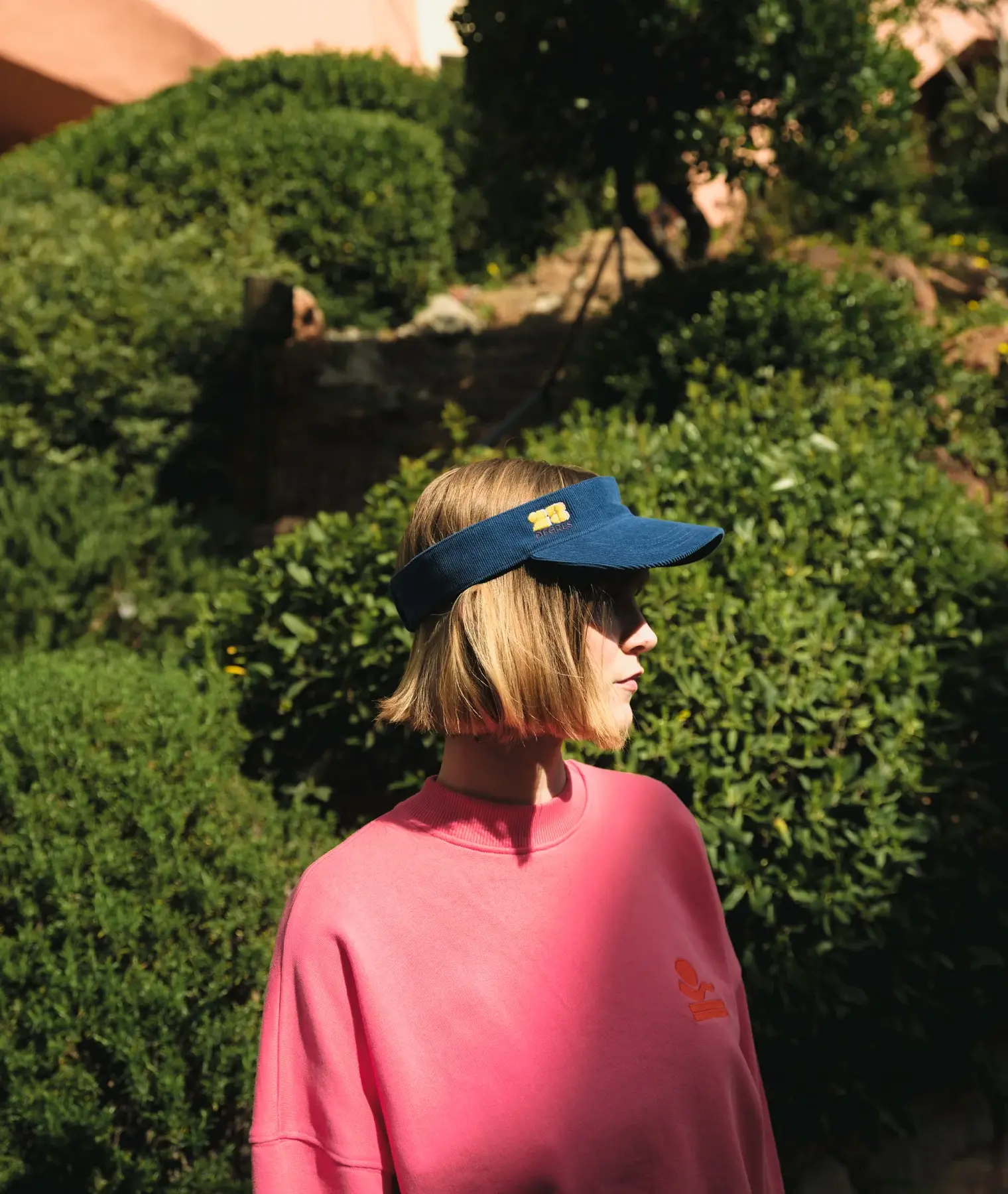 Visière adulte Sunset XS/S - bleu marine - 23 Degres | Manoir Plume