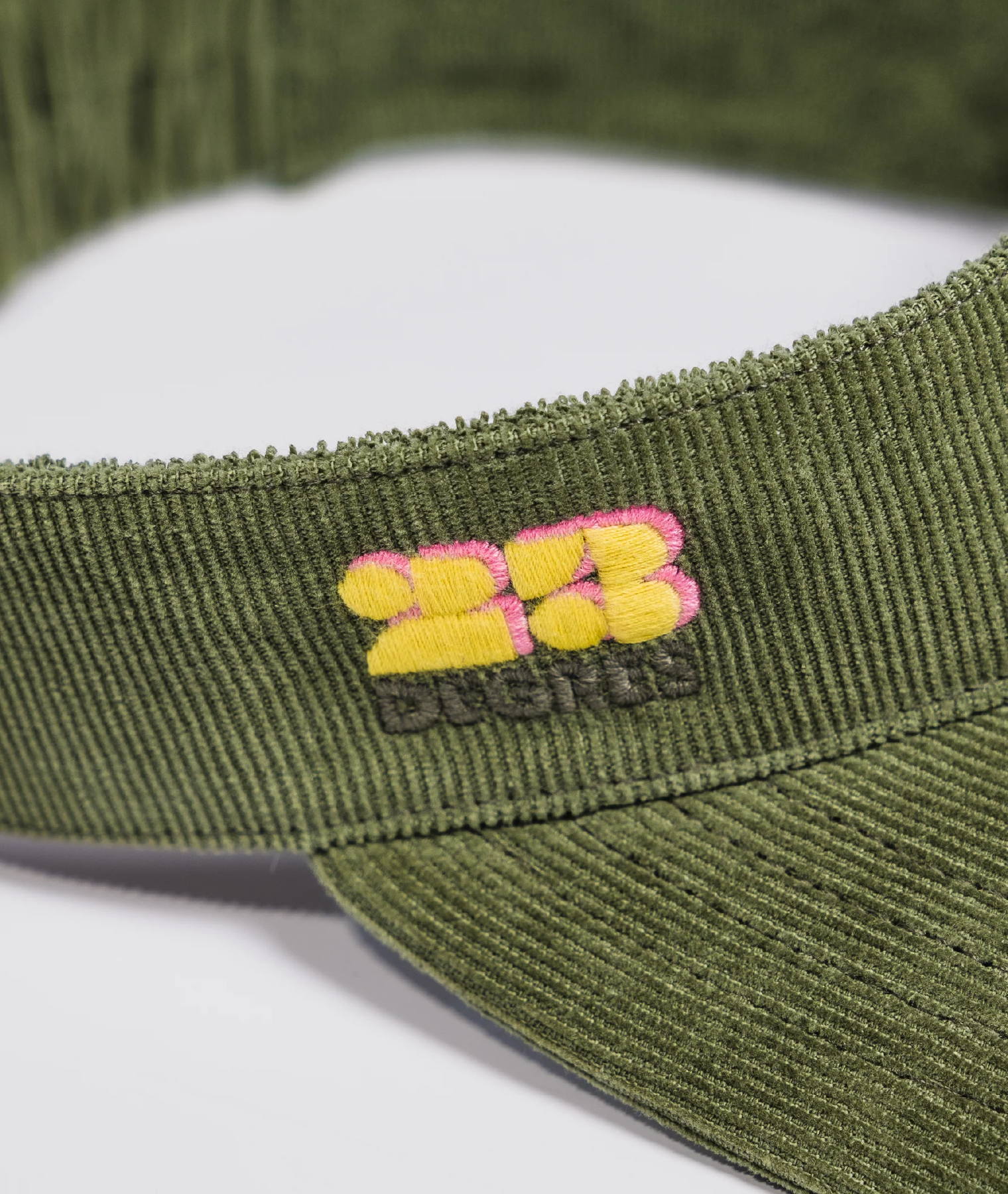 Visière adulte Sunset M/L - kaki - 23 Degres | Manoir Plume