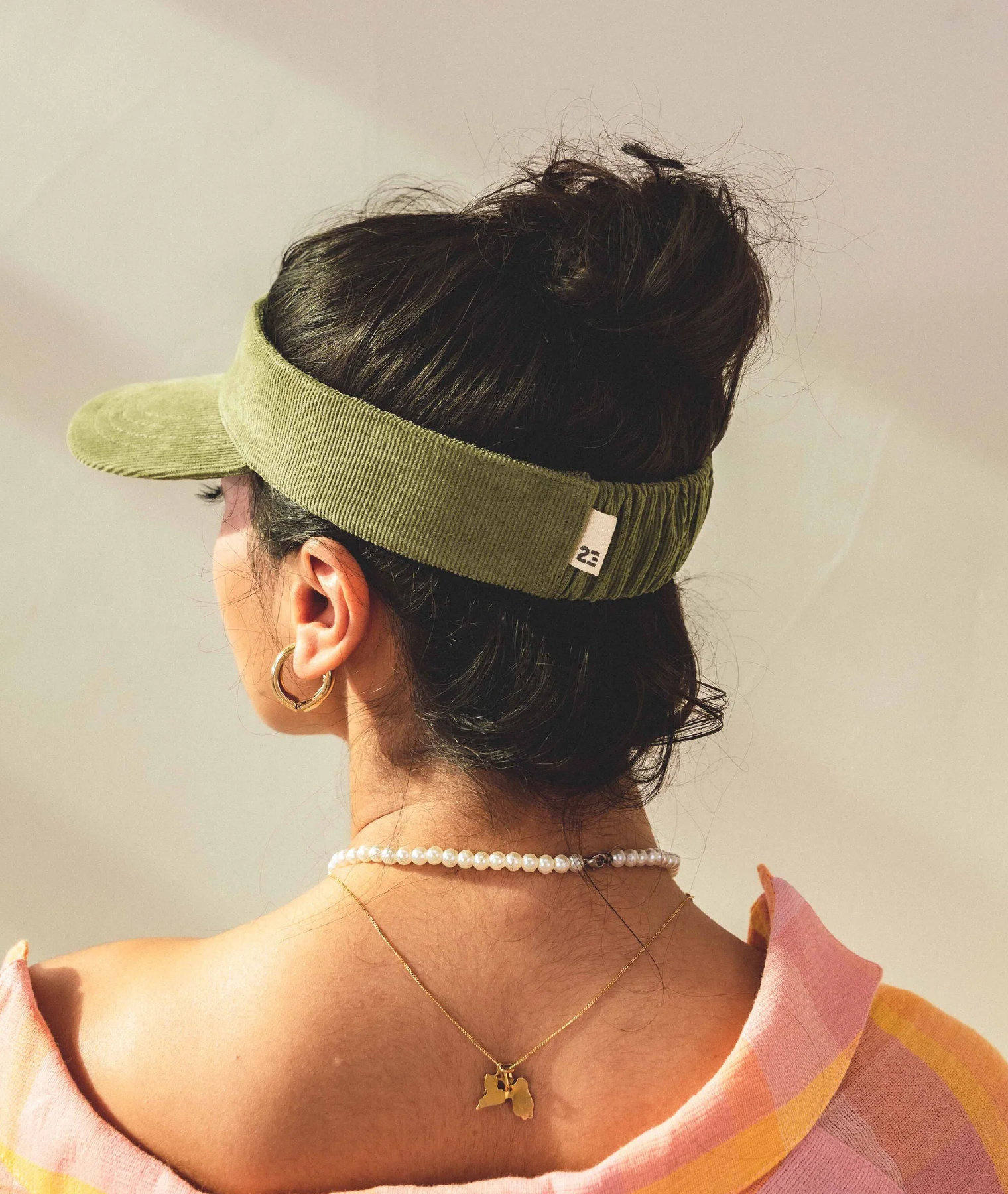 Visière adulte Sunset M/L - kaki - 23 Degres | Manoir Plume