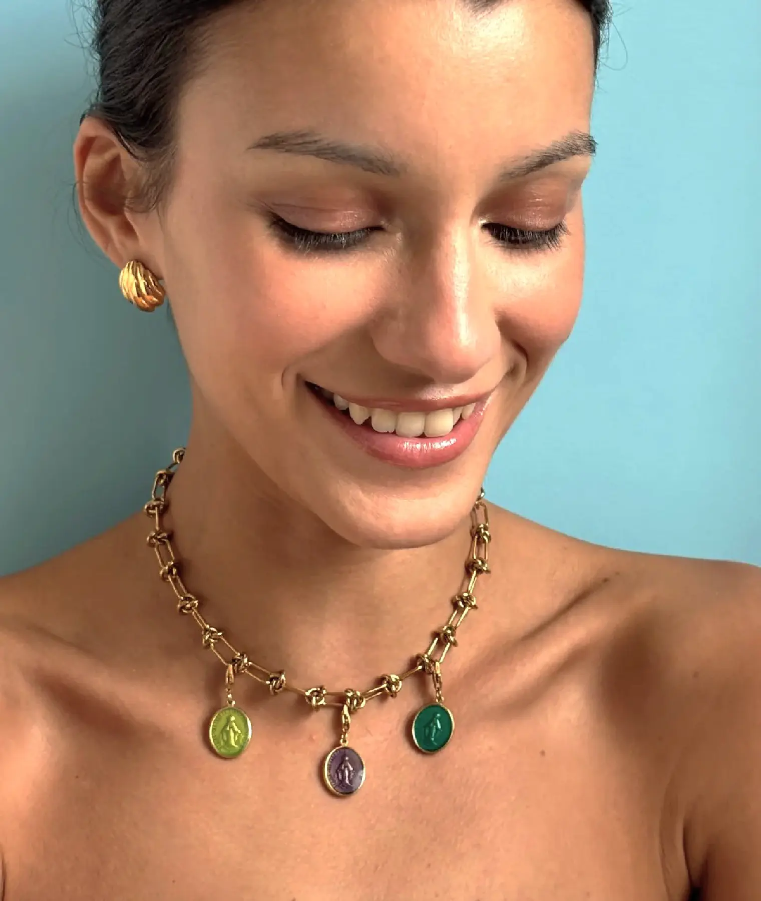 Boucles d'oreilles Jacques - Palas | Manoir Plume