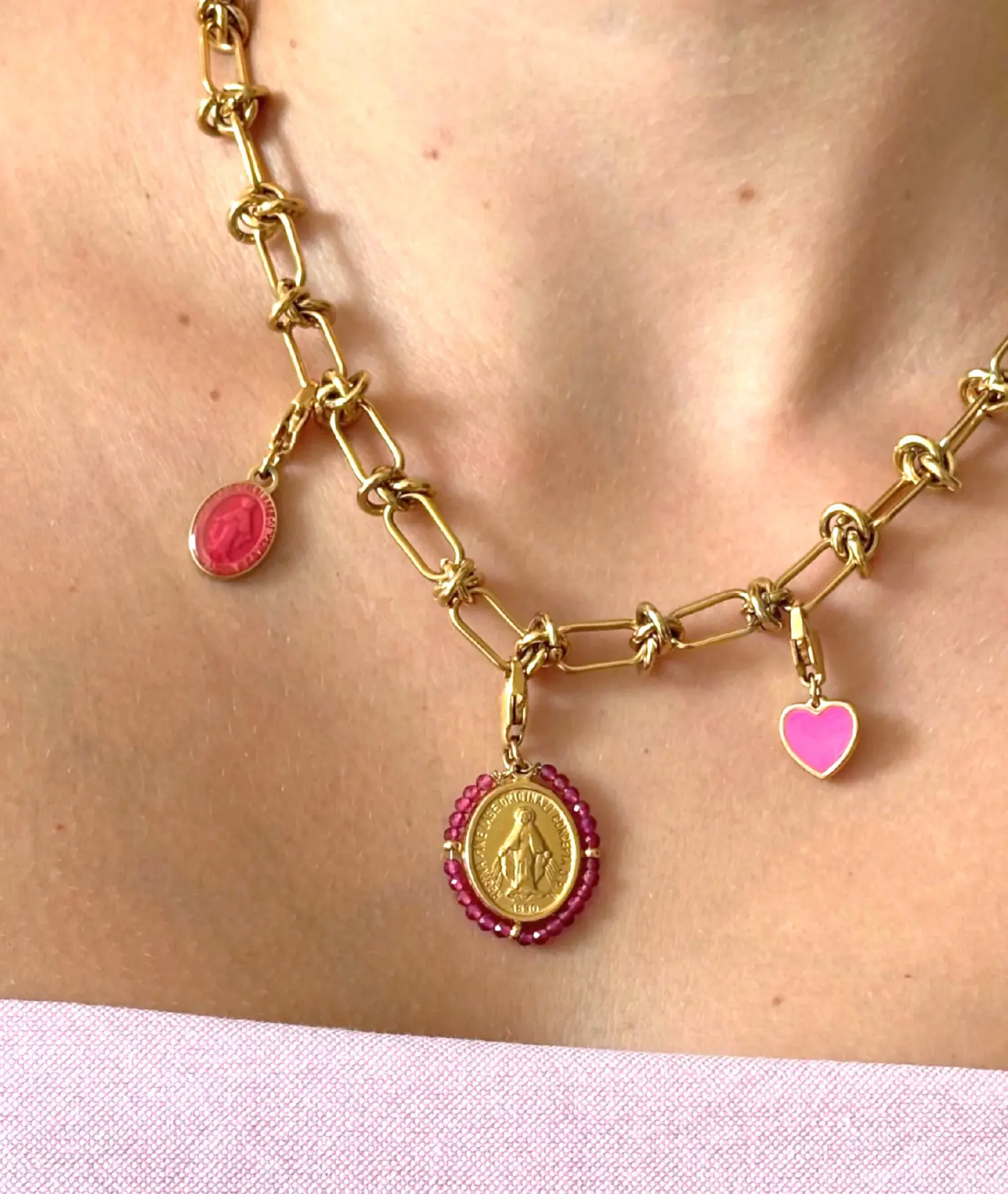 Collier choker Anouk - Palas | Manoir Plume