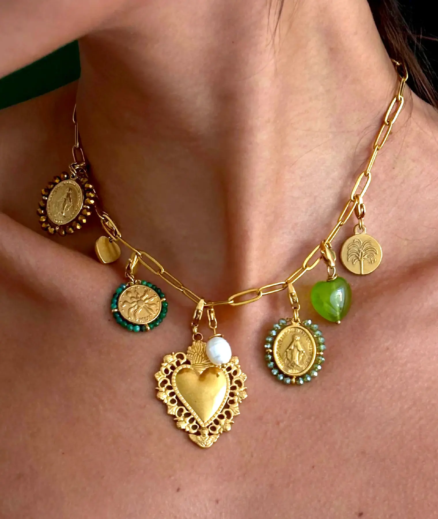 Collier choker Juliet - Palas | Manoir Plume