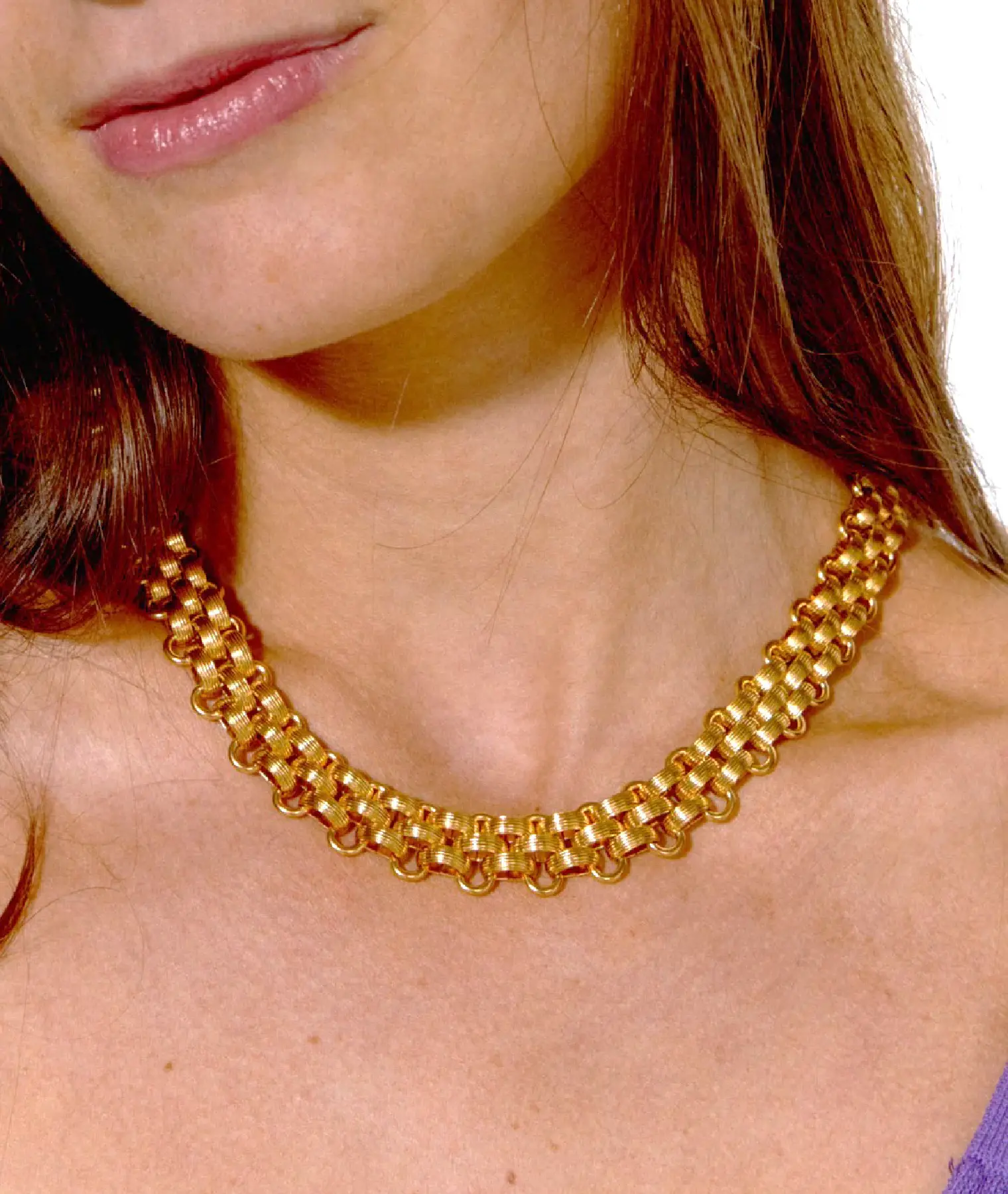 Collier choker Coco - Palas | Manoir Plume