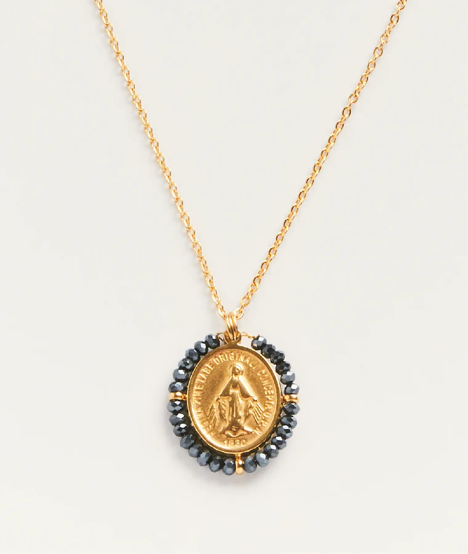 Collier Santa Maria hématite - Palas | Manoir Plume