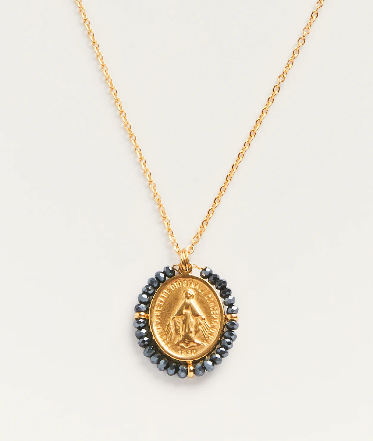 Collier Santa Maria hématite - Palas | Manoir Plume