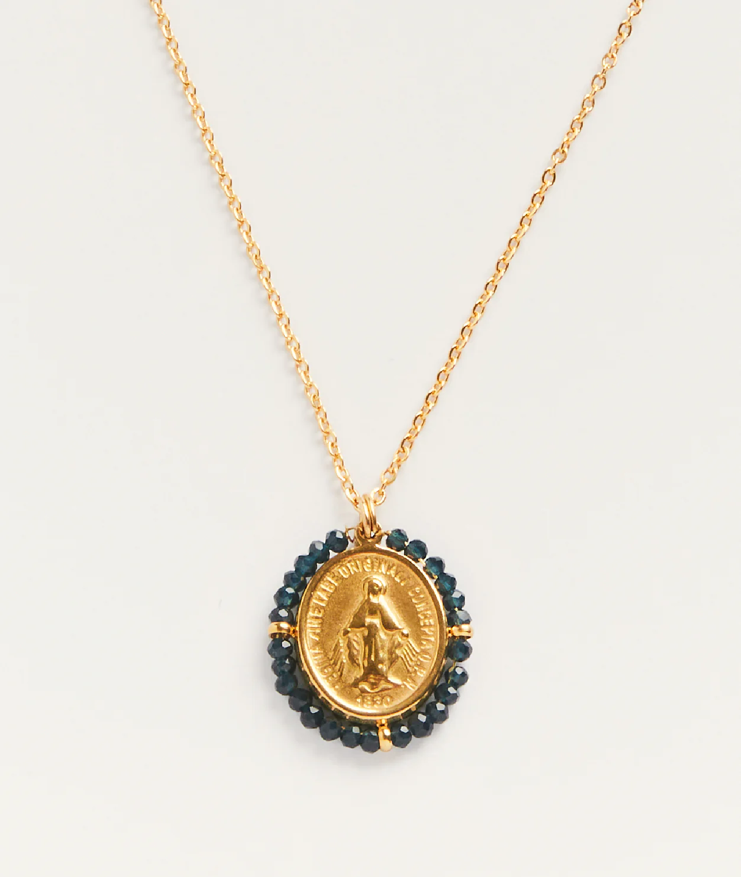 Collier Santa Maria midnight blue - Palas | Manoir Plume