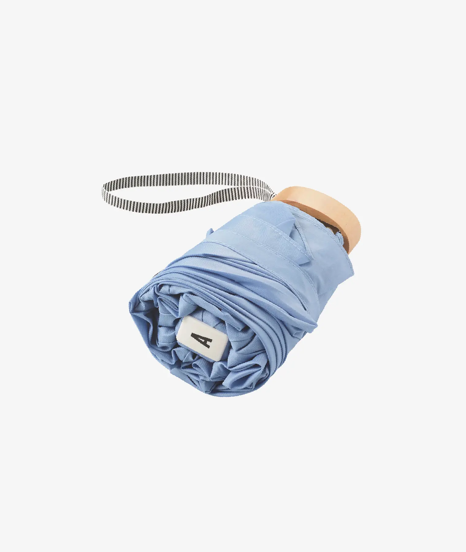 Mini parapluie micro & solide Astrid - bleu ciel - Anatole | Manoir Plume