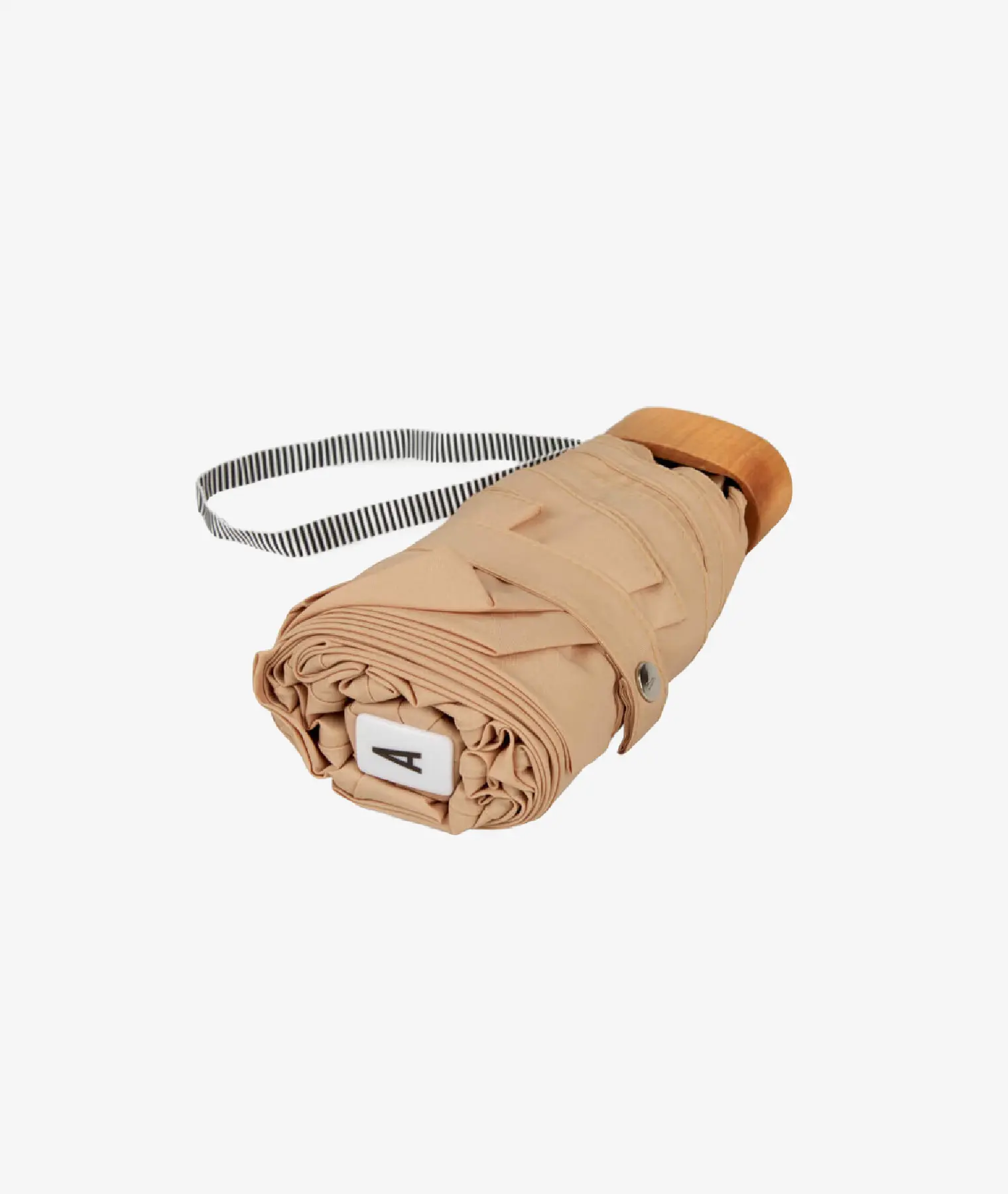 Mini parapluie micro & solide Camille - beige crème - Anatole | Manoir Plume
