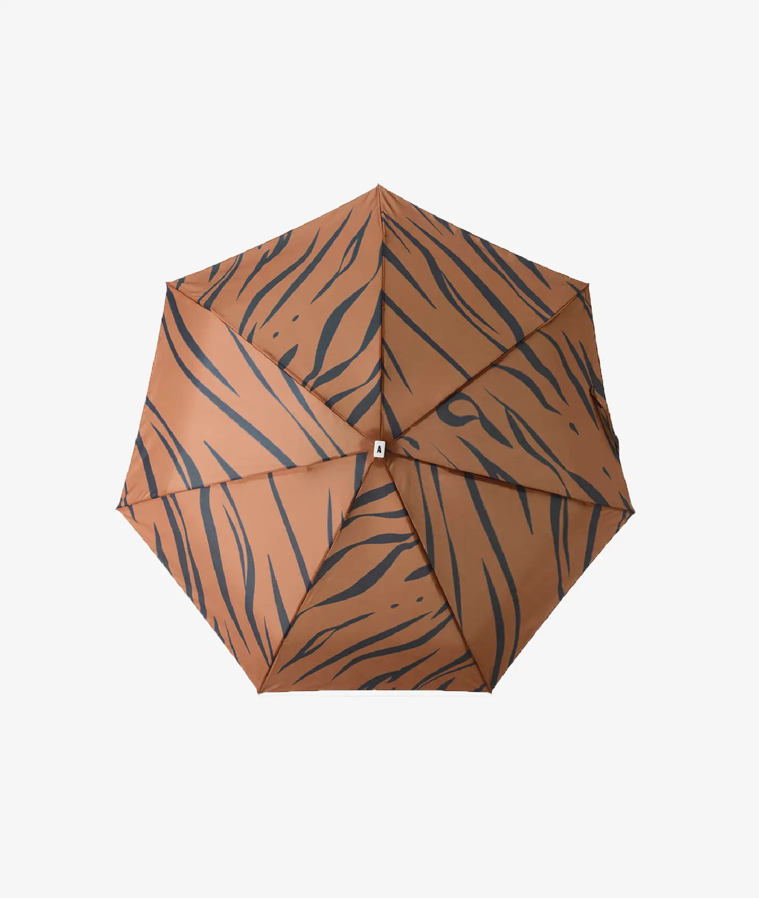 Mini parapluie imprimé micro & solide Eugene - tigre - Anatole | Manoir Plume