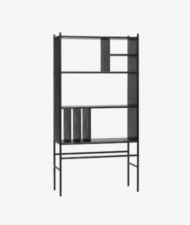 Étagère Divide - noir - Hübsch | Manoir Plume