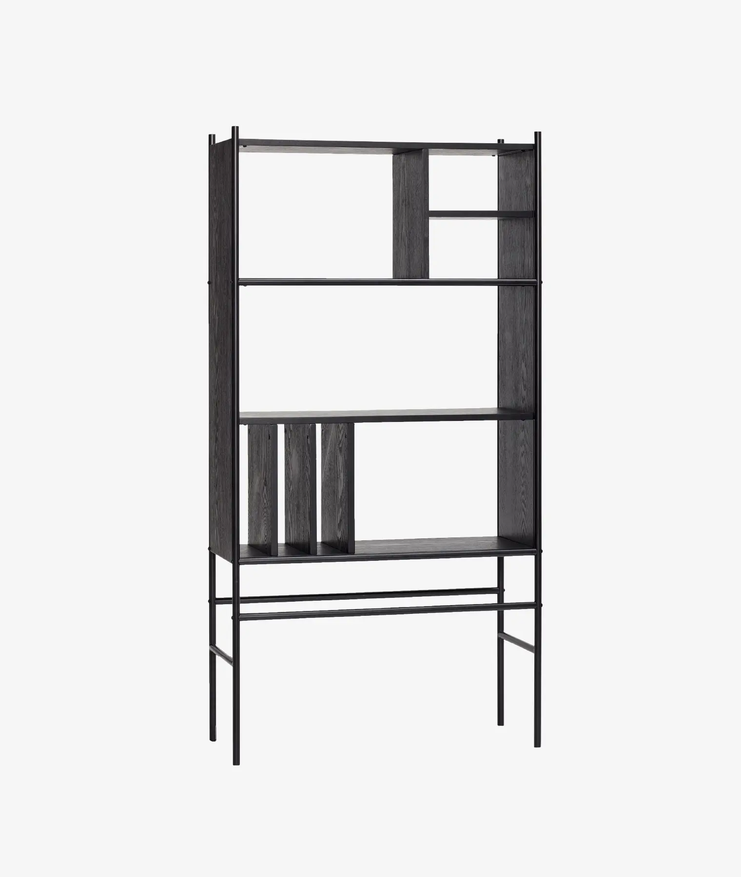 Étagère Divide - noir - Hübsch | Manoir Plume