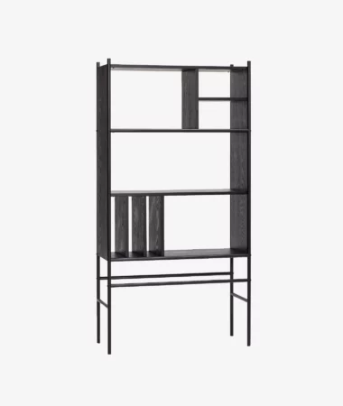Étagère Divide - noir - Hübsch | Manoir Plume