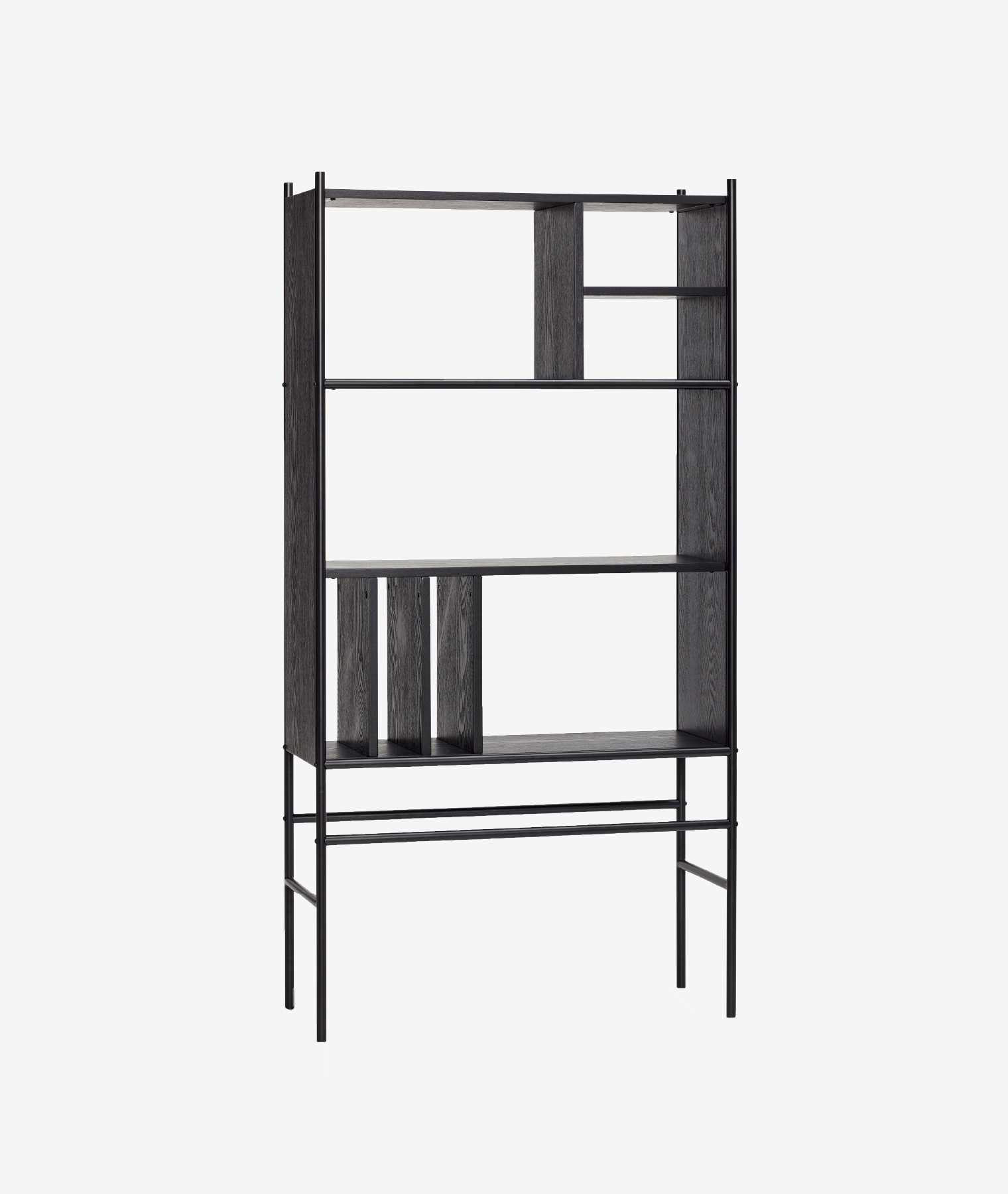 Étagère Divide - noir - Hübsch | Manoir Plume
