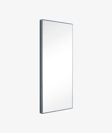 Miroir large Shine - bleu pétrole - Hübsch | Manoir Plume