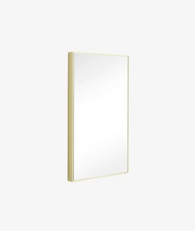 Miroir medium Shine - jaune - Hübsch | Manoir Plume