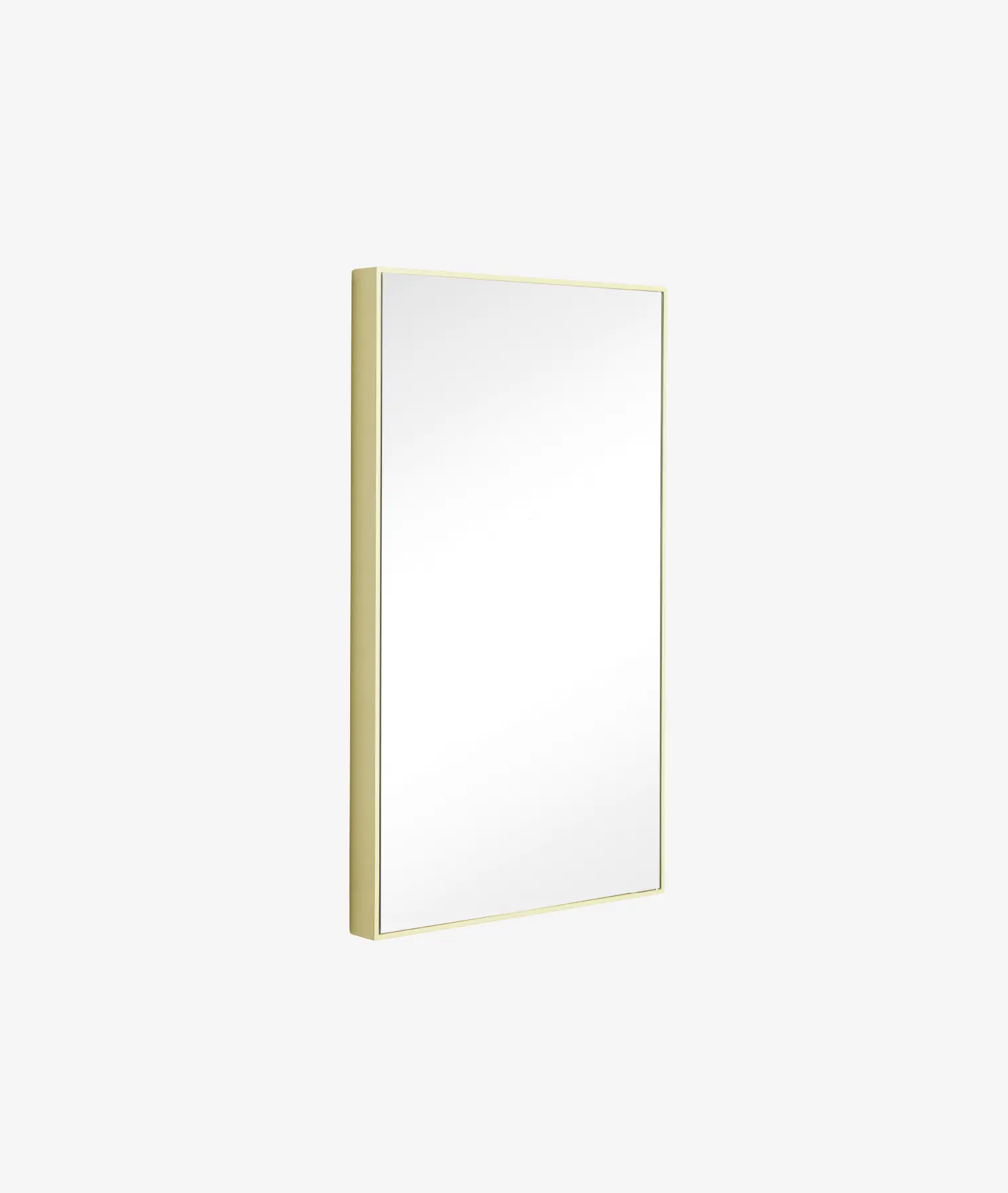 Miroir medium Shine - jaune - Hübsch | Manoir Plume