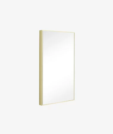 Miroir medium Shine - jaune - Hübsch | Manoir Plume