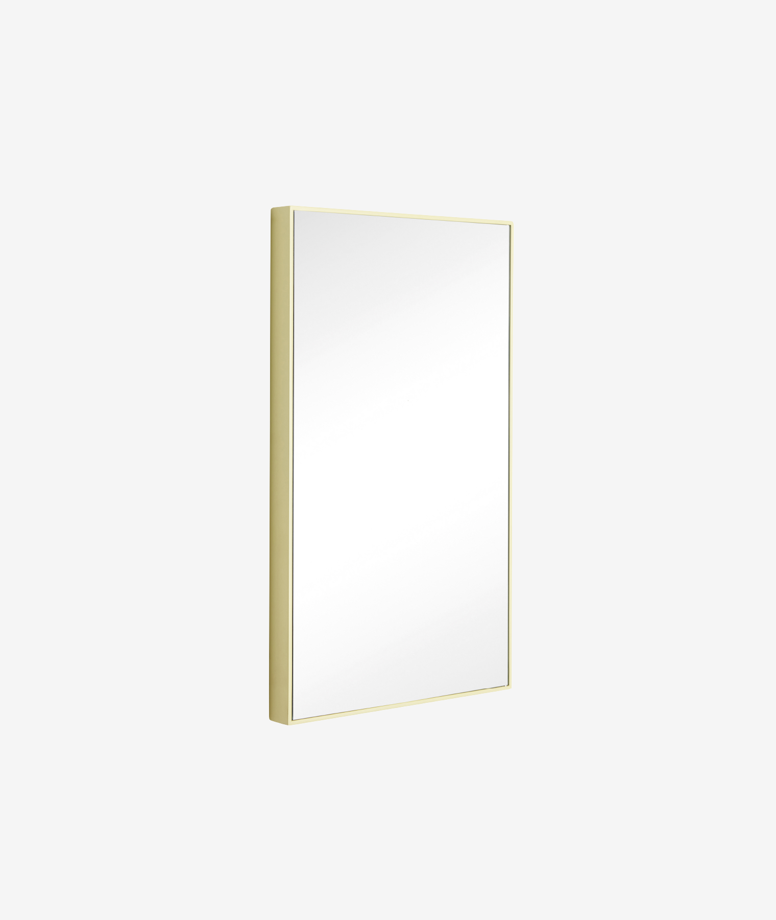 Miroir medium Shine - jaune - Hübsch | Manoir Plume