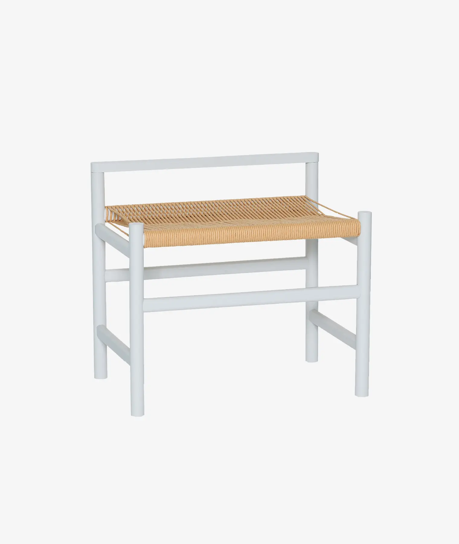 Petit banc Heritage - gris clair - Hübsch | Manoir Plume