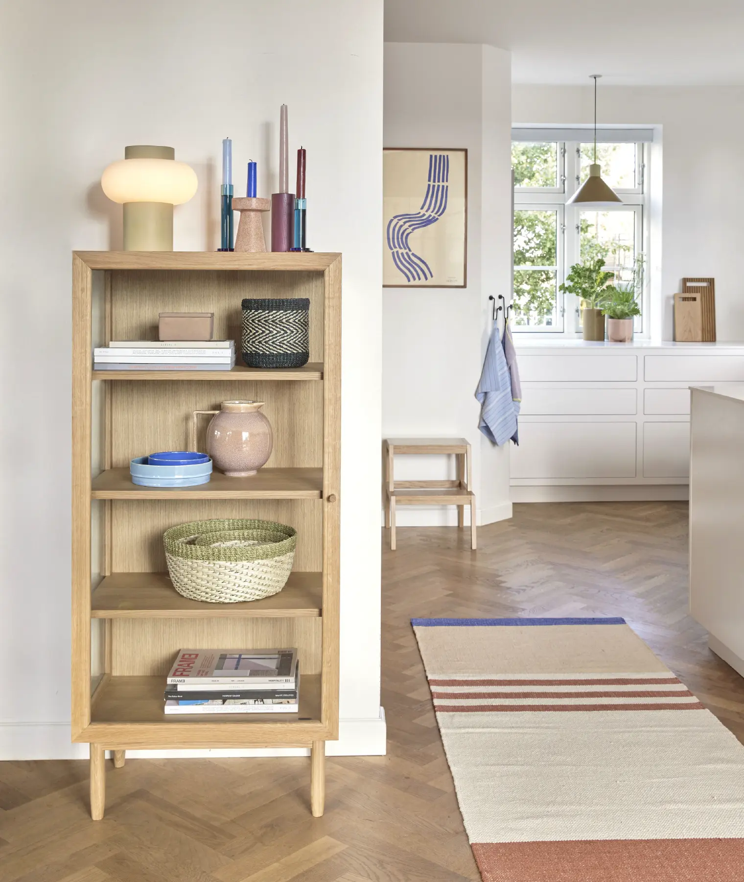 Suspension crayon pendule - ambre - Hübsch | Manoir Plume