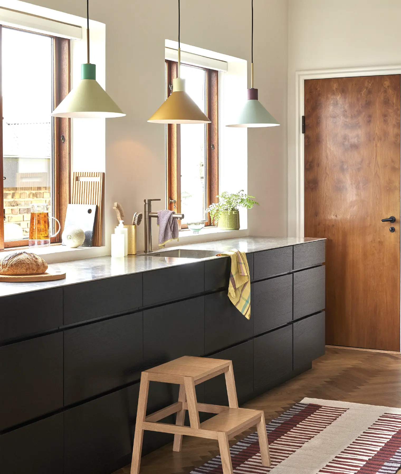 Suspension crayon pendule - vert - Hübsch | Manoir Plume