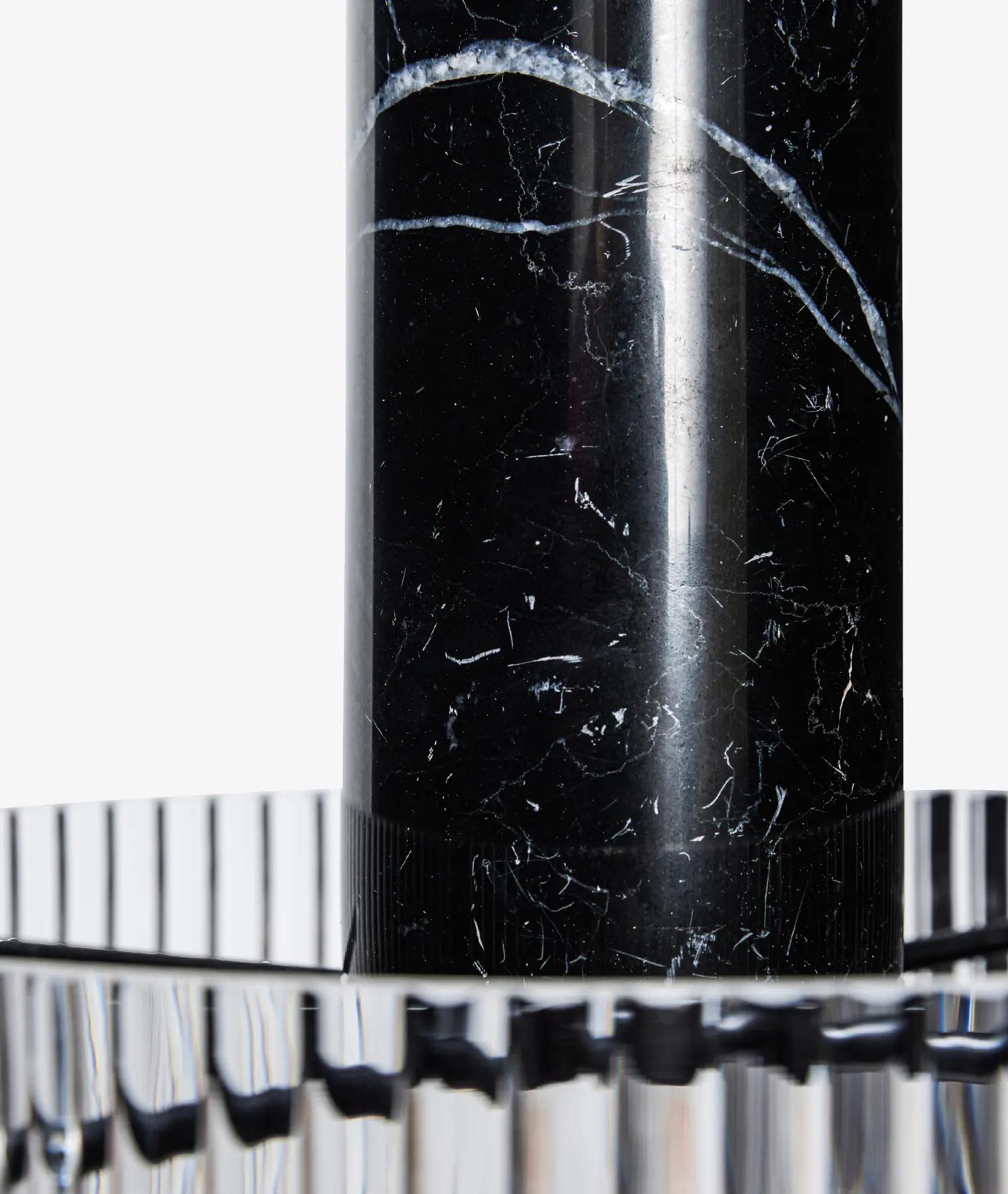 Suspension large Revolve - noir - Hübsch | Manoir Plume