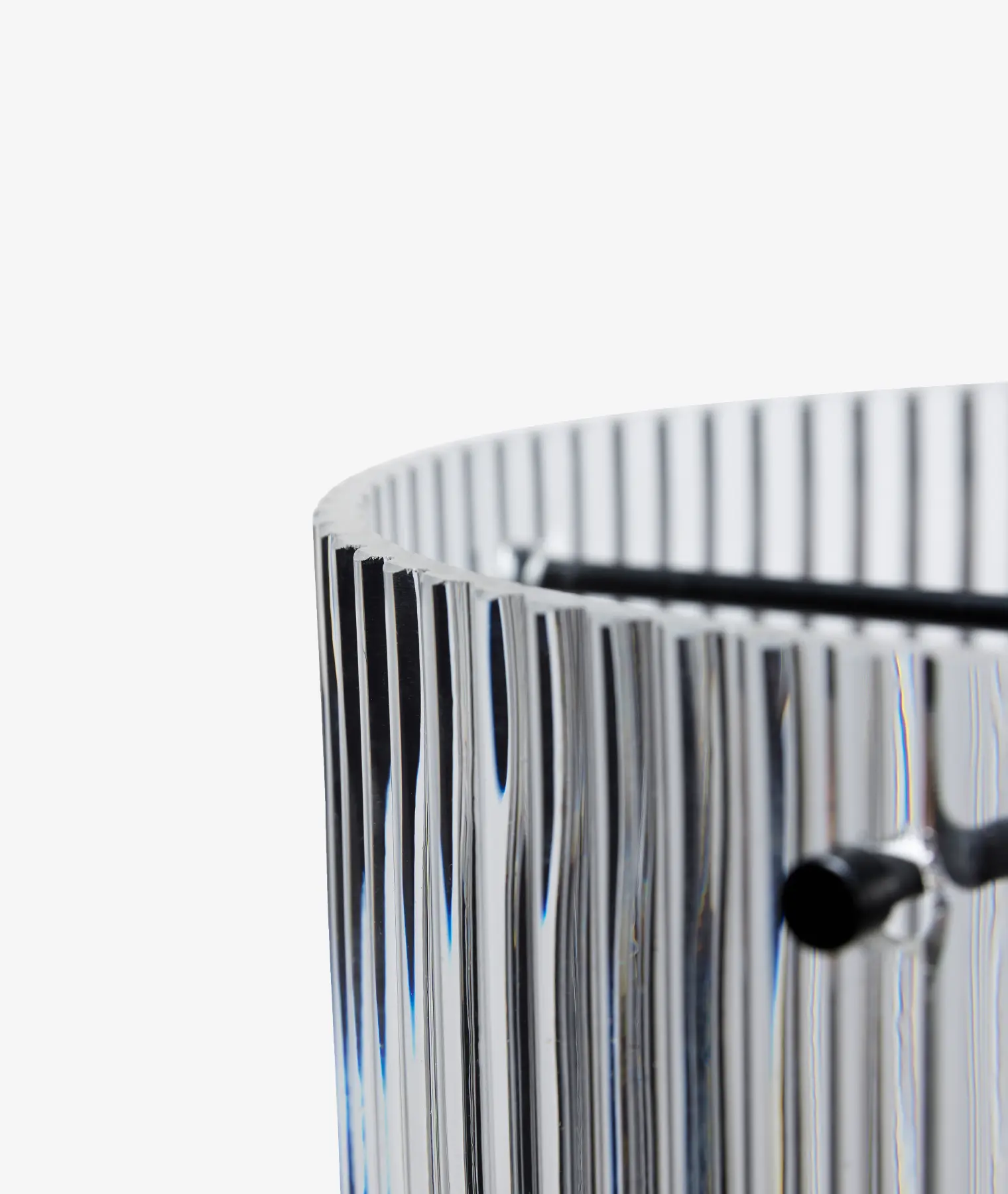 Suspension large Revolve - noir - Hübsch | Manoir Plume