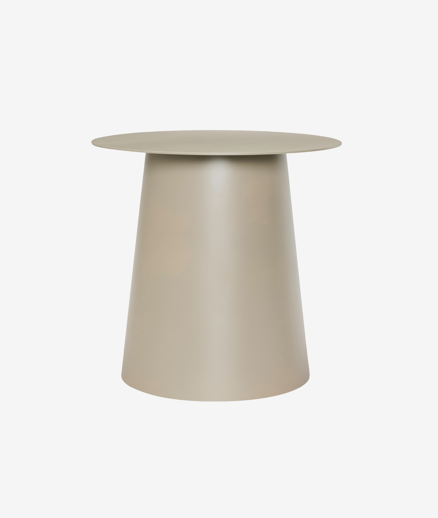 Table d'appoint Pillar - sable - Hübsch | Manoir Plume