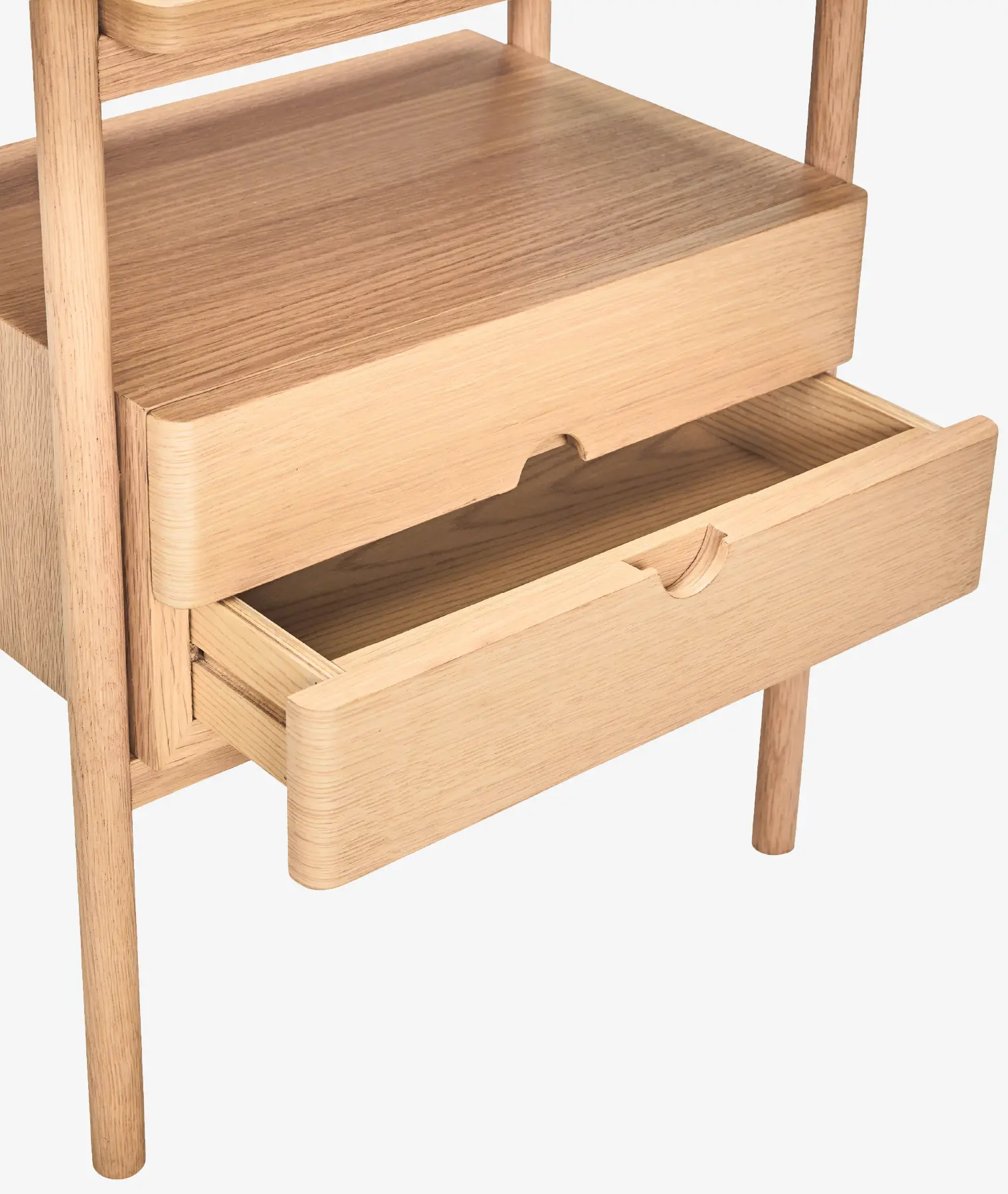 Table de nuit Appeal chêne clair - Hübsch | Manoir Plume