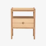 Table de nuit Appeal chêne clair - Hübsch | Manoir Plume Table de nuit Appeal chêne clair - Hübsch | Manoir Plume