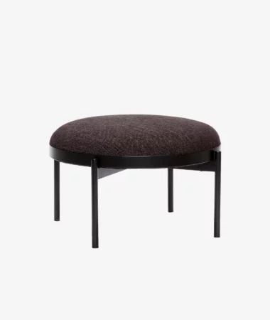 Tabouret Sen - noir - Hübsch | Manoir Plume