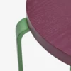 Tabouret Smile - bordeaux/vert - Hübsch | Manoir Plume