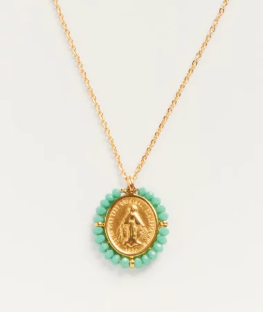 Collier Santa Maria aqua - Palas | Manoir Plume