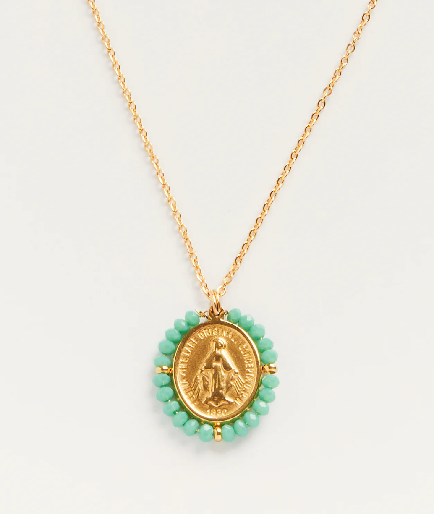 Collier Santa Maria aqua - Palas | Manoir Plume