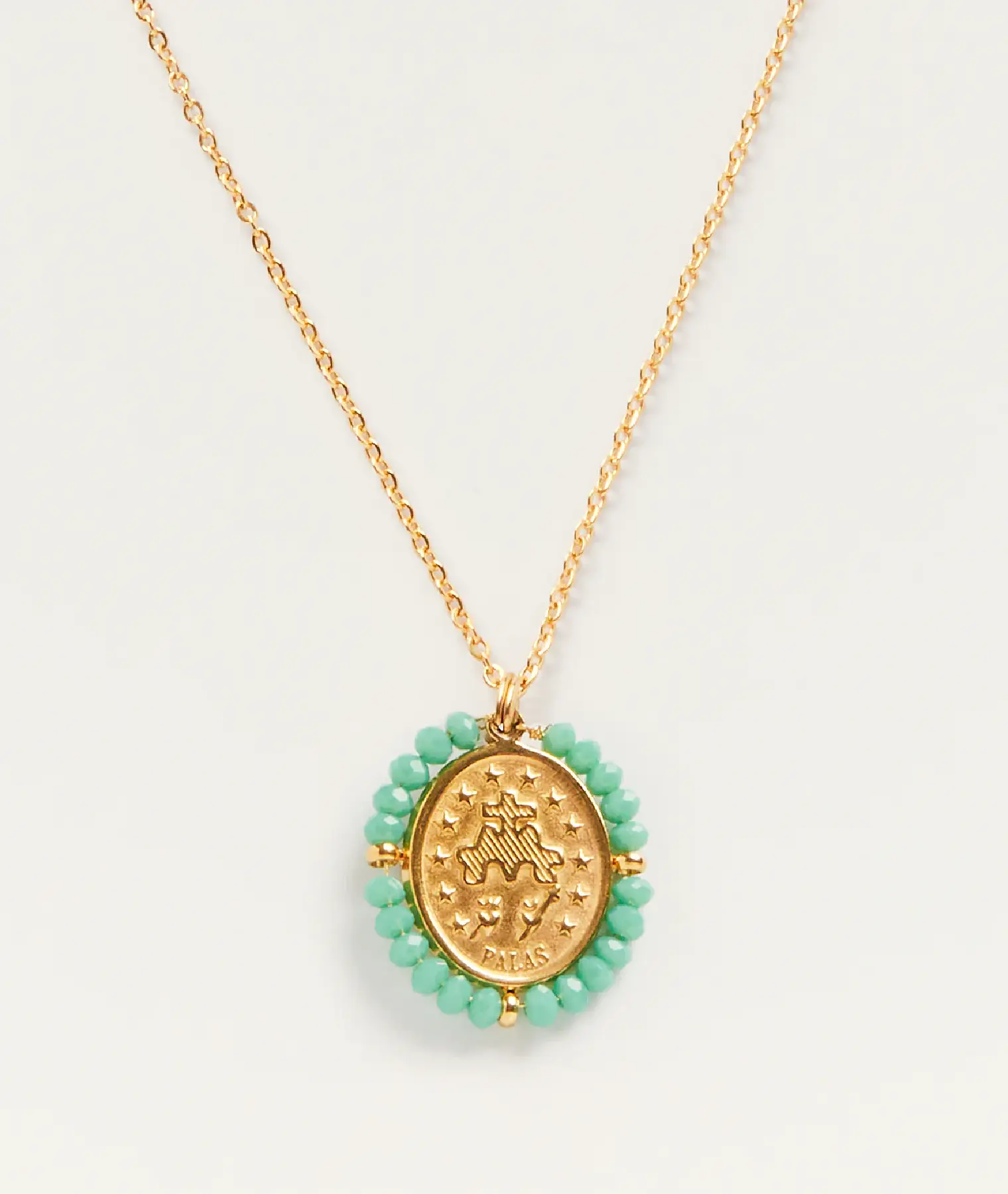 Collier Santa Maria aqua - Palas | Manoir Plume