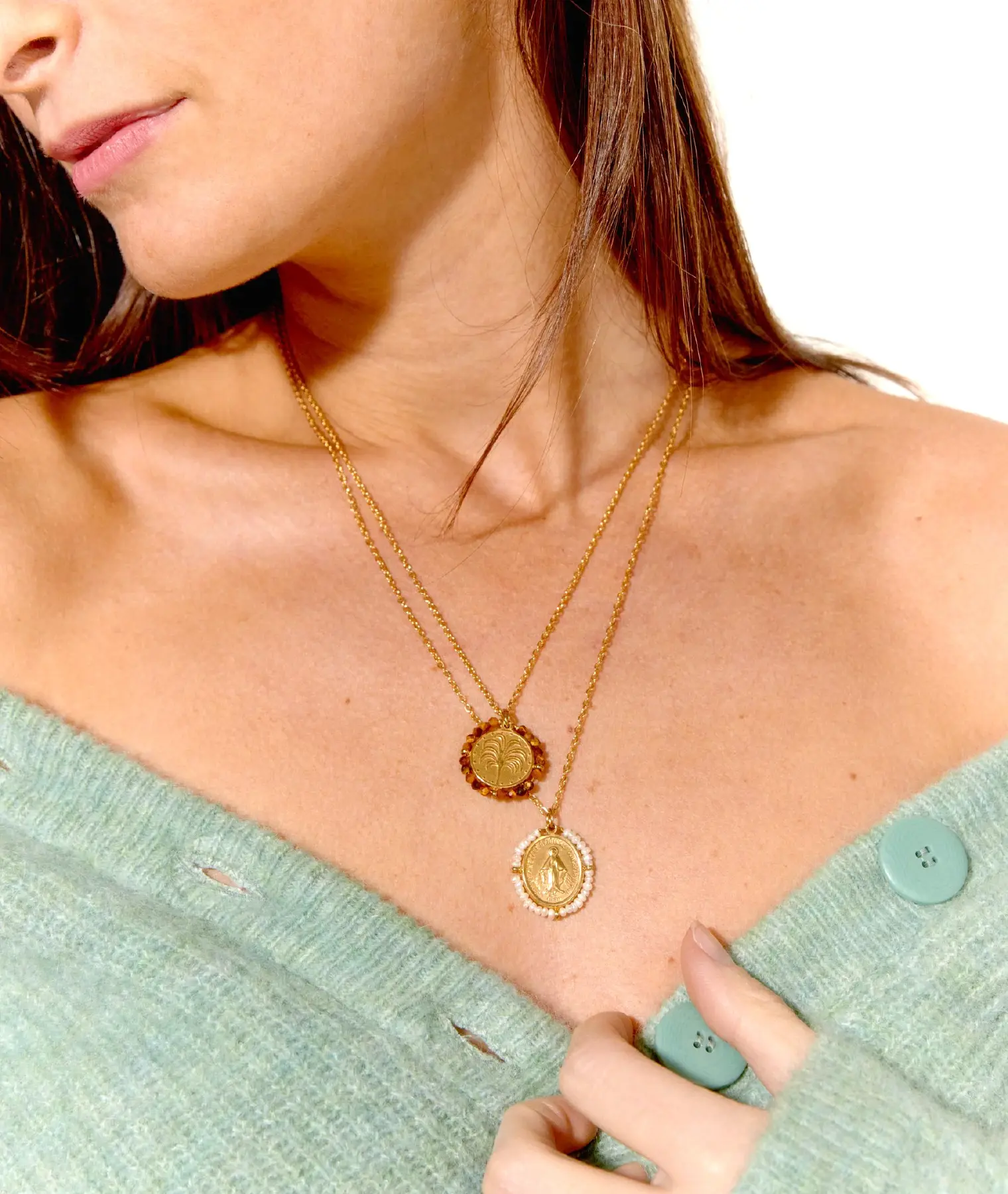 Collier Santa Maria bora bora - Palas | Manoir Plume